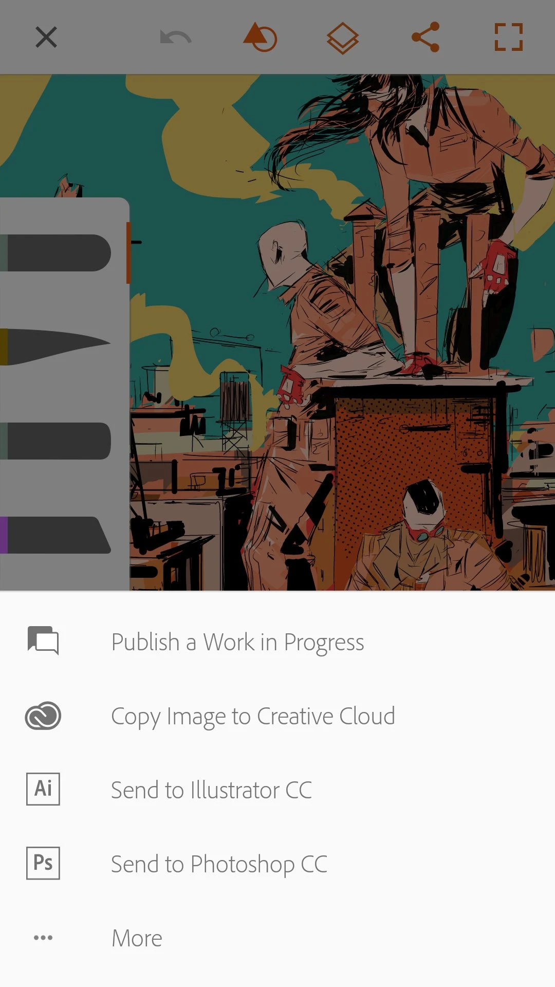 Adobe Illustrator Draw screenshot