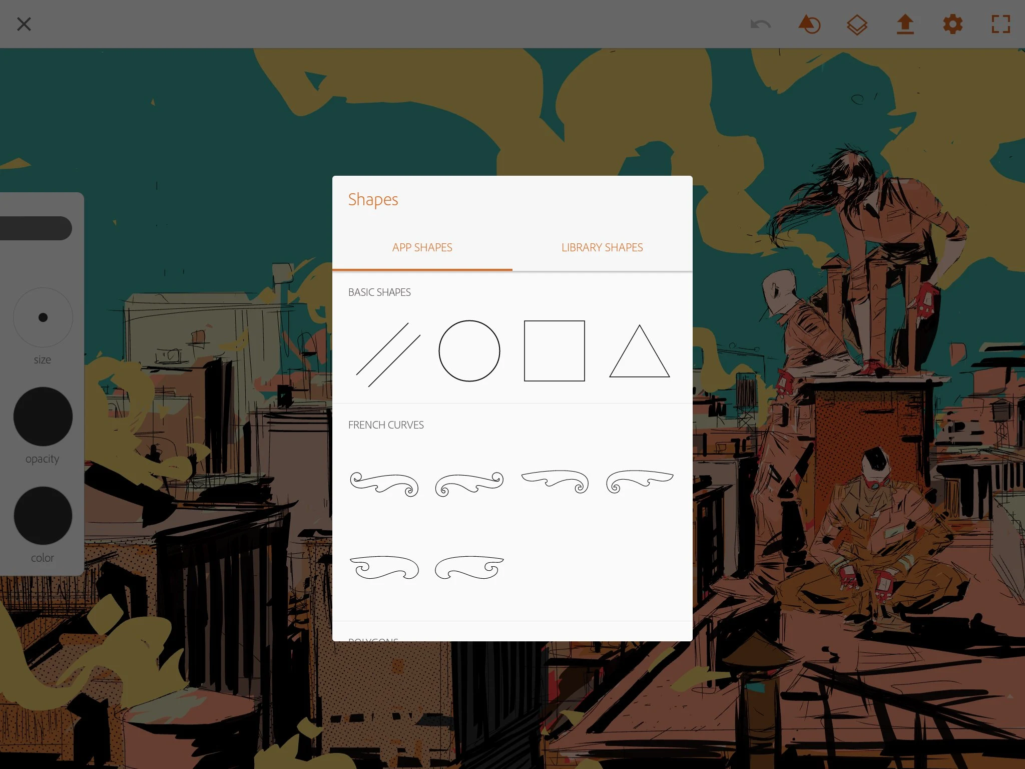 Adobe Illustrator Draw screenshot