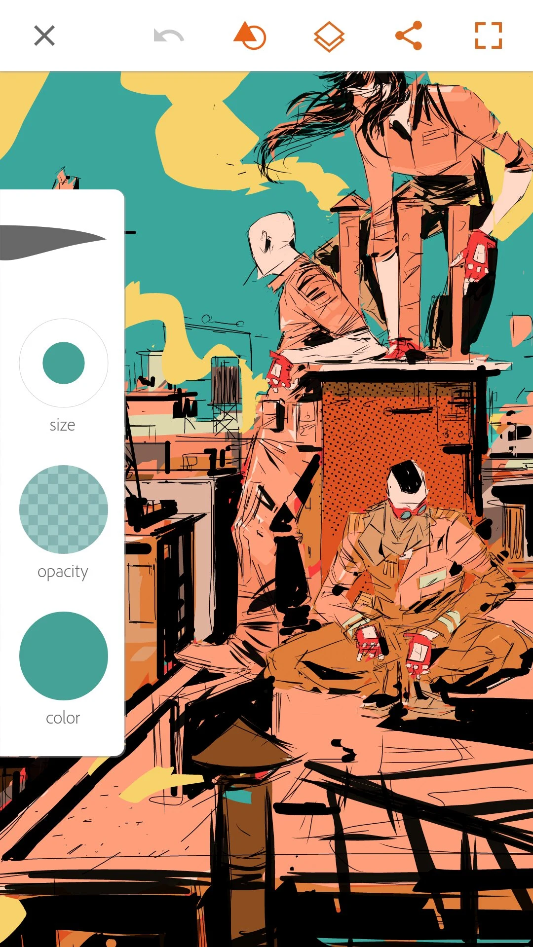 Adobe Illustrator Draw screenshot